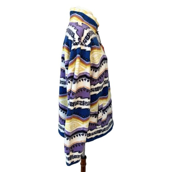 Billabong Men's Boundary Half-Zip Mock Neck Fleece Size M - Picture 10 of 16